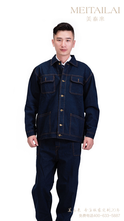 甘孜州牛仔工作服生产